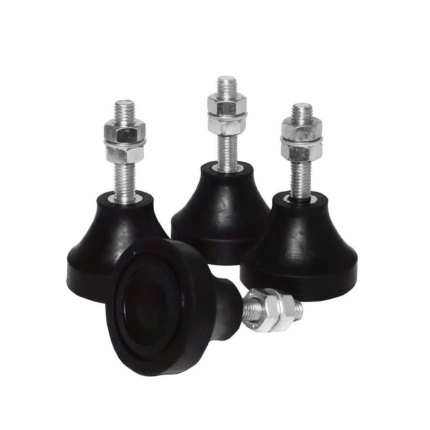 KIT DE AMORTECEDORES DE VIBRAÇÃO 3/8 POL. VIBRALESS 4 PEÇAS - CHIAPERINI.