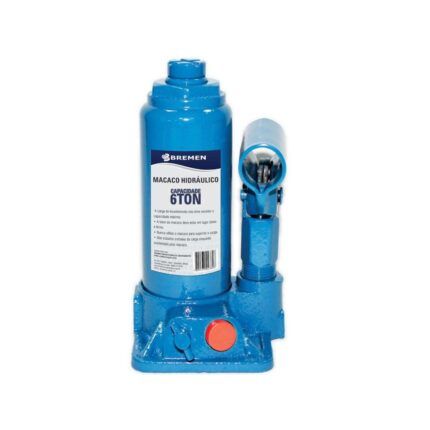 MACACO HIDRÁULICO TIPO GARRAFA 8 TON COD: 2222 - BREMEN