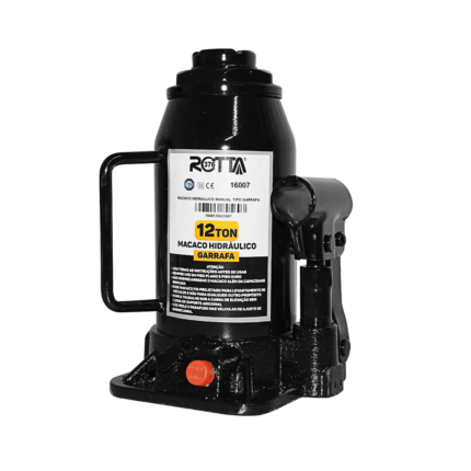 MACACO HIDRÁULICO TIPO GARRAFA 12 TON - ROTTA