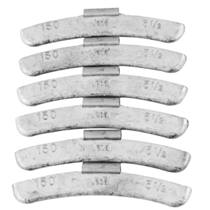 CONTRAPESO DE CHUMBO CAMINHÃO LEVE 150G